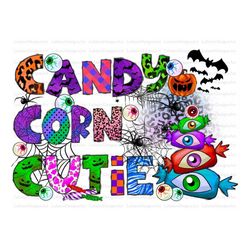 candy corn cutie png, halloween png, candypng, tie dye, candy corn png, pumpkin png, leopard, digital download, hallowee