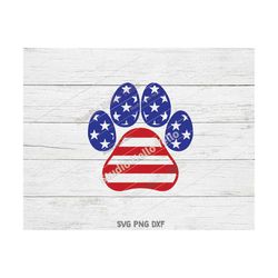 flag paw print svg, 4th of july svg, dog svg, 4th of july dog svg, american flag svg,flag,patriotic,dog,dogs,dog mom,4th