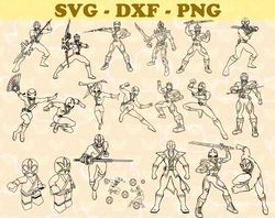 power rangers samurai svg, bundles power ranger svg, png,dxf, pdf, jpg...