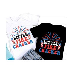 little firecracker svg png, 4th of july svg, patriotic svg, independence day png, retro american girl shirt, svg files f