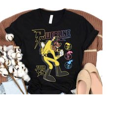 disney a goofy movie powerline world tour 1995 funny, disneyland family matching shirt, magic kingdom tee, wdw epcot the