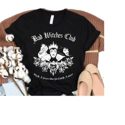 disney villains bad witches club classic shirt, disney family matching shirt, walt disney world shirt, disneyland trip o