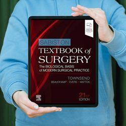sabiston textbook of surgery: the biological basis of modern surgical practice 21st edition, ebook, instant download