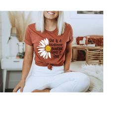 Daisy Flower Shirt, Spring Shirt, Flower Tee Summer Shirt, Spring Graphic Tee for Women, Floral Shirt, Comfy Shirt, Unis