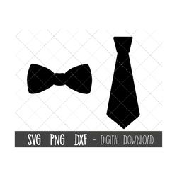 bow and tie svg, mens tie svg, bow tie clipart svg, neck tie svg, tie png, bow tie clip art, dxf, mens tie cricut silhou