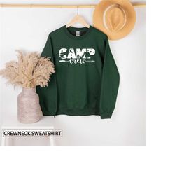 crewneck sweatshirt, camp crew, wild life sweatshirts, campfire sweater, mountain tee, outdoor lover gift, camping sweat