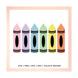 crayon svg design | teacher gift svg, back to school svg, crayon clipart, school supply svg, first day of school svg, cr