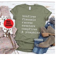 fall words | fall shirts for women | women's shirt | graphic tee | fall tee | boyfriend fit| fall graphic tees | crewnec