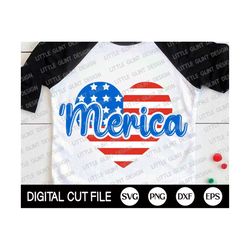 fourth of july svg, merica svg, memorial day, heart, independence day, america cut files, 4th of july svg, svg files for