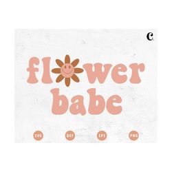 flower babe svg | flower smiley face svg | hippie svg | baby shower svg | new baby svg | baby onesie svg | cut file cric