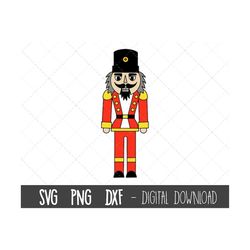 nutcracker svg, nutcracker clipart, nutcracker cut file, holiday clipart, palace guard svg, toy soldier svg cricut silho