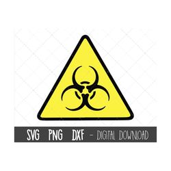 biohazard svg, biohazard sign svg, danger signs clipart, warning sign vector, biohazard sign toxic halloween cricut silh