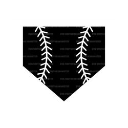 home plate svg, baseball red stitch svg, home run, softball, diamond field, baseball mom. cut file cricut, silhouette, p