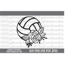 floral volleyball svg, floral volleyball png, volleyball mom svg, volleyball shirt svg, volleyball svg file, volleyball