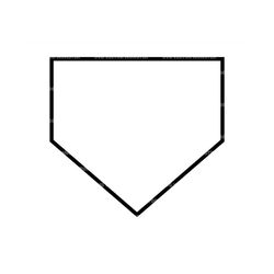 baseball svg, home plate svg, home run svg, softball svg, diamond field. vector cut file for cricut, silhouette, pdf png
