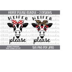 heifer please svg, heifer please png, not today heifer svg, not today heifer png, cow svg files, not today svg, cow band