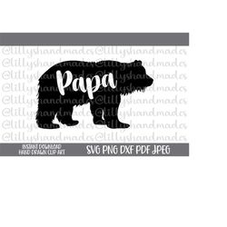 papa bear svg, papa bear png, papa svg, papa png, papa bear shirt svg, papa bear mug svg, daddy bear svg, dad svg, fathe