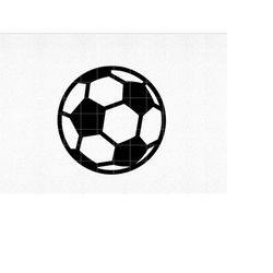 soccer ball svg, soccer ball png, soccer ball clipart, soccer ball cut file, soccer svg, digital download, svg, png, dxf