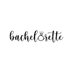 bachelorette svg, wedding diamond ring, party banner. vector cut file for cricut, silhouette, pdf png eps dxf, decal, st