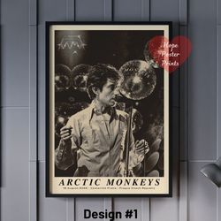 arctic monkeys poster, arctic monkeys album poster, arctic monkeys print, arctic monkeys decor, arctic monkeys wall art