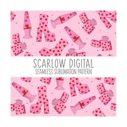 groovy hearts seamless pattern-valentines day sublimation digital design download-hearts sublimation, valentines day sea