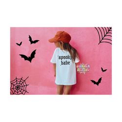 spooky babe svg cricut cut file digital design download, spooky season svg, spooky girl svg, little girl svg, halloween