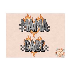 mama and babe png bundle-rocker sublimation digital design download bundle-mommy and me png, mama and mini png, rocker m