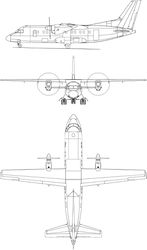 antonov an 140 svg vector outline file for laser engraving, cnc cutting, cricut laser  outline vector svg file