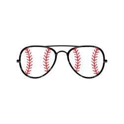 baseball sunglasses svg, red baseball stitch svg, baseball kid t-shirt, cheer mom. vector cut file for cricut, silhouett