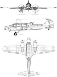 avro anson mk i svg vector outline file for laser engraving, cnc cutting, cricut laser  outline vector svg file