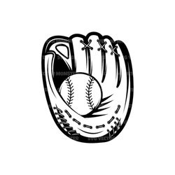 baseball glove svg, baseball mitt svg, vector cut file for cricut, silhouette, pdf png eps dxf, decal, sticker, vinyl, p