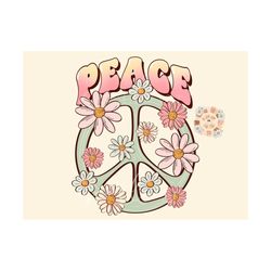 peace png-groovy sublimation digital design download-groovy girl png, retro png, peace sign png, peace and love png, gro