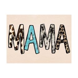 western mama png sublimation design download, turquoise mama png, cowhide mama png, leopard print mama png, cow print we