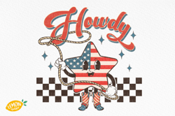 4th july retro cartoon png sublimation