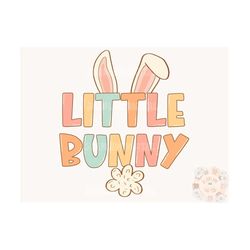 little bunny png-easter sublimation digital design download-kids easter png, first easter png, mini easter png, png for