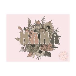 floral mama png-sublimation design download-mama sublimation, mom png, retro mama png, summer mama png, spring mama png,