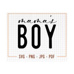 mama's boy svg png, retro, baby, toddler, boys shirt svg, funny kids quote, wavy text, kids png file for sublimation, sv