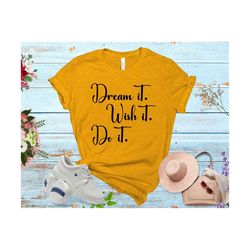 motivational svg | dream it wish it do it svg | inspirational svg jpg png clip art cricut cut files silhouette dxf files