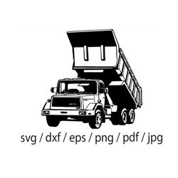 dump truck svg, truck svg, trucker svg, trucking svg, dump truck dxf, dump truck png, dump truck clipart, dump truck fil