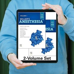 miller's anesthesia, 2-volume set 9th edition, ebook, digital instant download