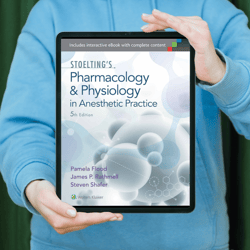 stoelting's pharmacology & physiology in anesthetic practice fifth edition, ebook, digital instant download