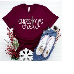 christmas crew shirt, family christmas shirts, family christmas gifts, christmas squad goals,  christmas shirts