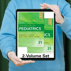 nelson textbook of pediatrics, 2-volume set (nelsonpediatrics) 21st edition, ebook, digital instant download