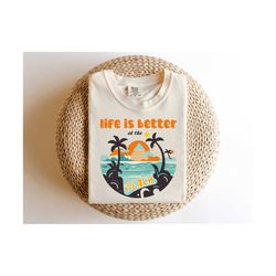 life is better at the beach svg, instant download, beach life svg, lifes a beach svg, palm tree svg, summer shirt svg, b