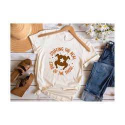 stuffing the real star of the show svg, thanksgiving turkey svg, thanksgiving quote svg, funny thanksgiving svg, digital