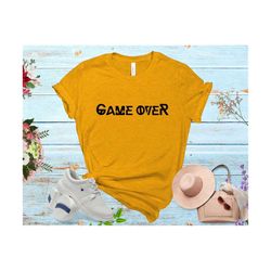 game over svg | gaming svg | gamer svg dxf png | transfer vector | vector files for cricut & silhouette | instant downlo