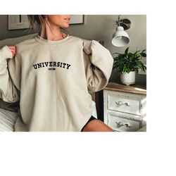 custom college sweatshirt,customized school sweatshirt,custom design university hoodie,personalized college program,gift