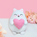 crochet kitten  , pdf amigurumi pattern