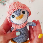 crochet penguin pipo  , crochet pdf , amigurumi  pattern