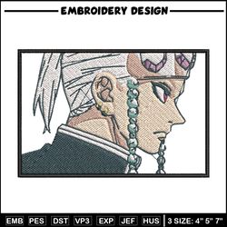 tengen face embroidery design, tengen embroidery, anime design, embroidery shirt, embroidery file, digital download